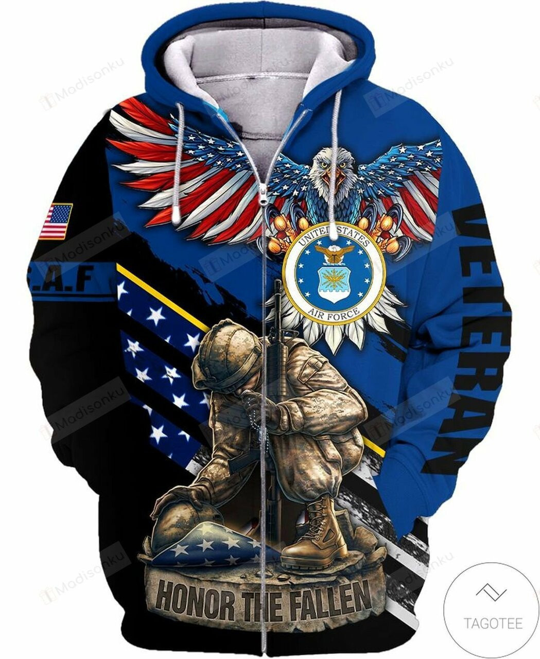 Drop Shipping United States Air Force Veteran Honor The Fallen 3d All Over Print Hoodie