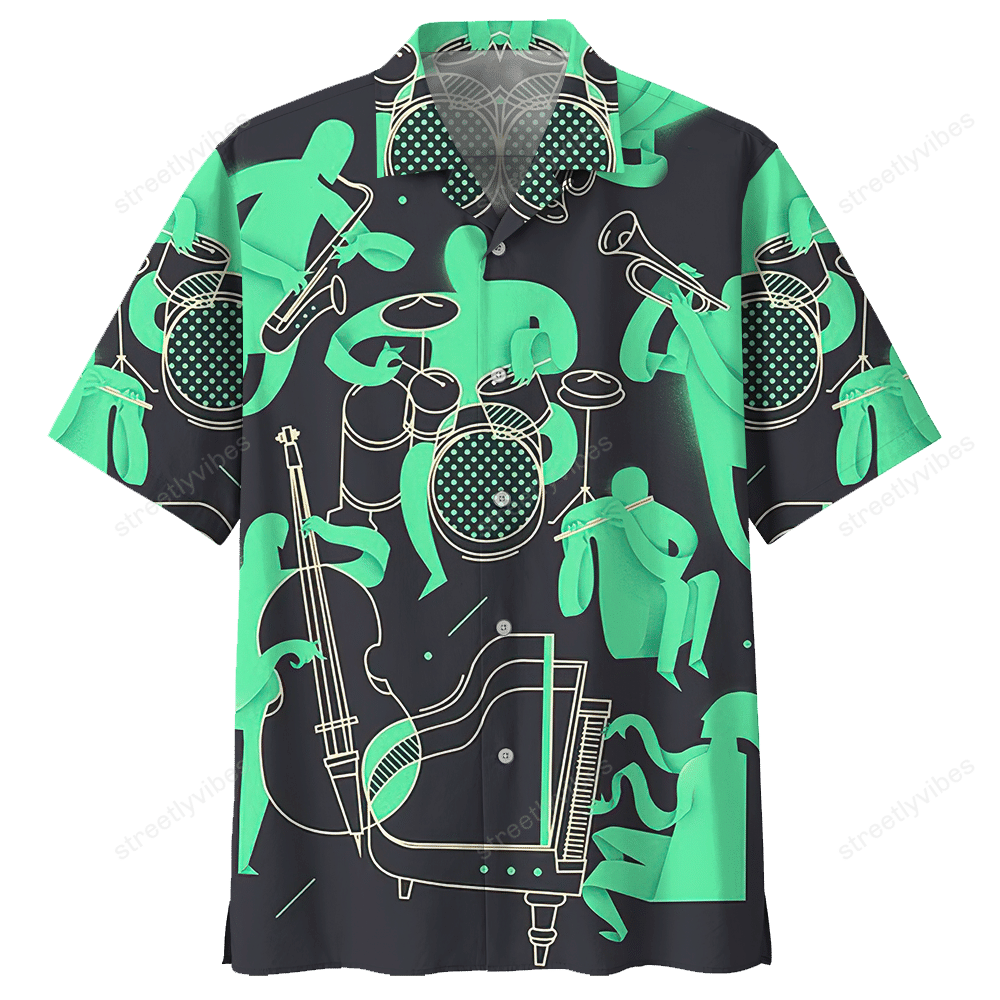 Drum Hawaiian Shirt 04 Hawaiian Shirt For Men