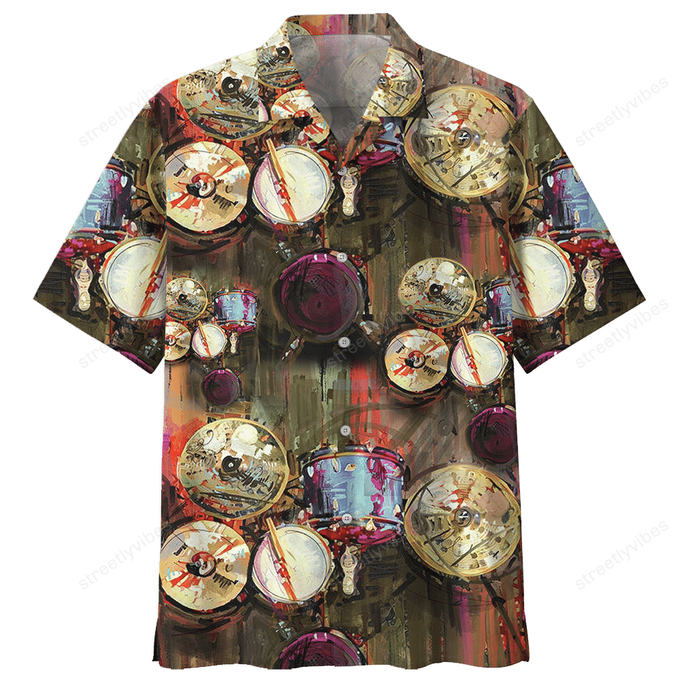 Drum Hawaiian Shirt 05 Hawaiian Shirt For Men