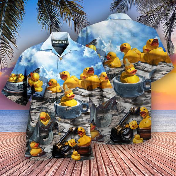 Duck Better With Rubber Duck Edition - Hawaiian Shirt - Hawaiian Shirt For Men, Hawaiian Shirt For Women, Aloha Shirt