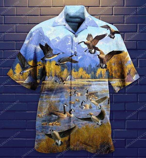 Duck Fly To Hawaii Limited Edition - Hawaiian Shirt - Hawaiian Shirt For Men, Hawaiian Shirt For Women, Aloha Shirt