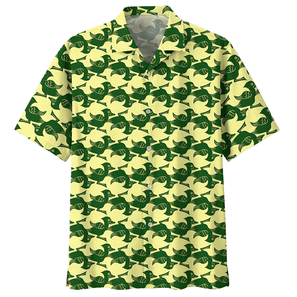 Duck Hawaiian Shirt Colorful Short Sleeve Summer Beach Casual Shirt For Men And Women