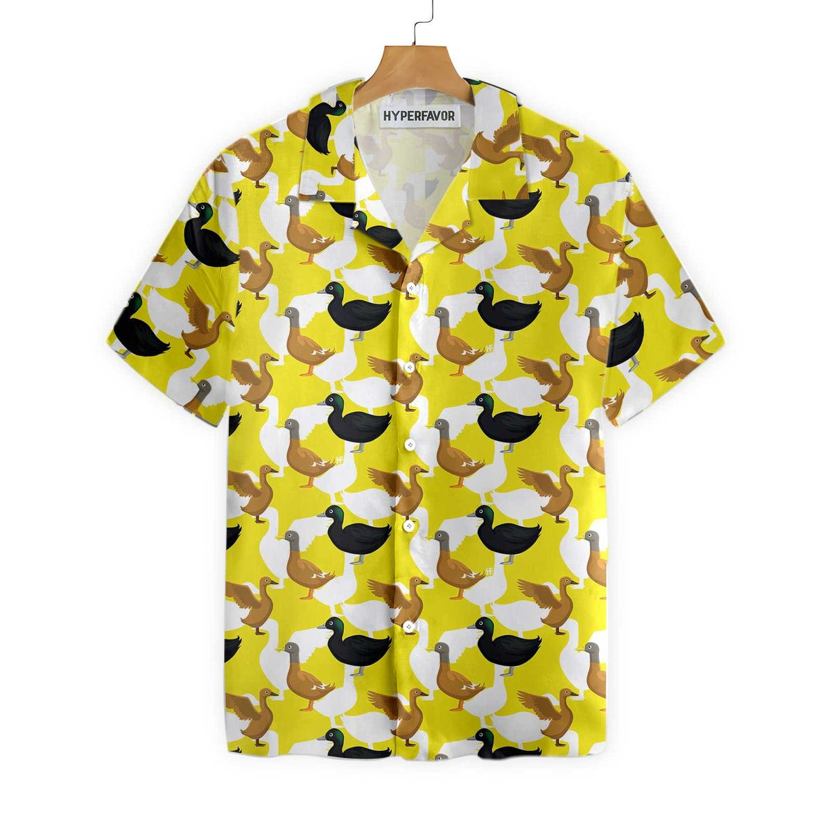 Ducks On The Farm Hawaiian Shirt