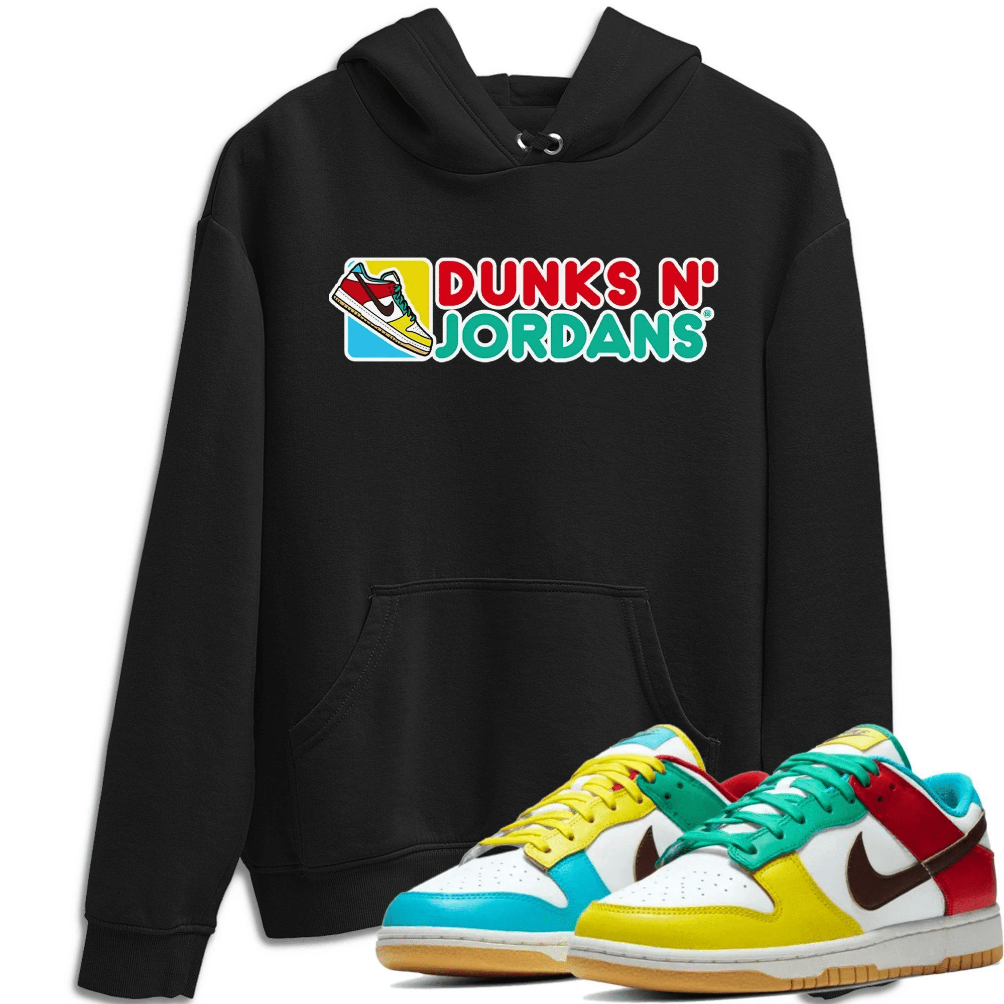 Dunks N Jordans Hoodie - Nike Dunk Free 99 White Outfit