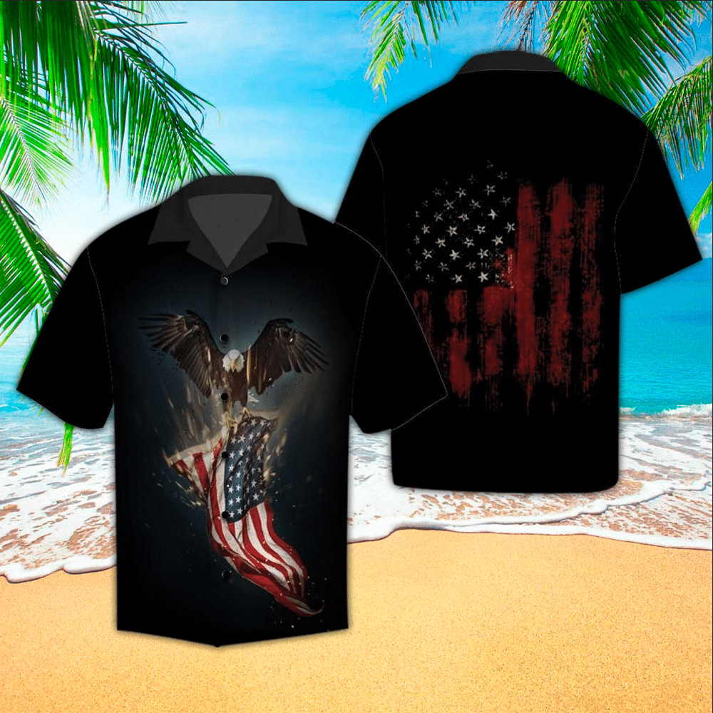 Eagle Hawaiian Shirt Eagle Lover Gifts Shirt For Men and Women