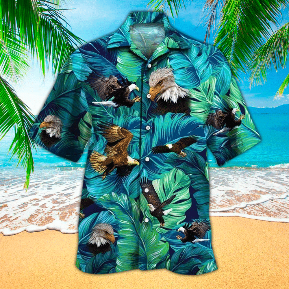 Eagle Hawaiian Shirt Eagle Shirt For Eagle Lover Shirt For Men and Women