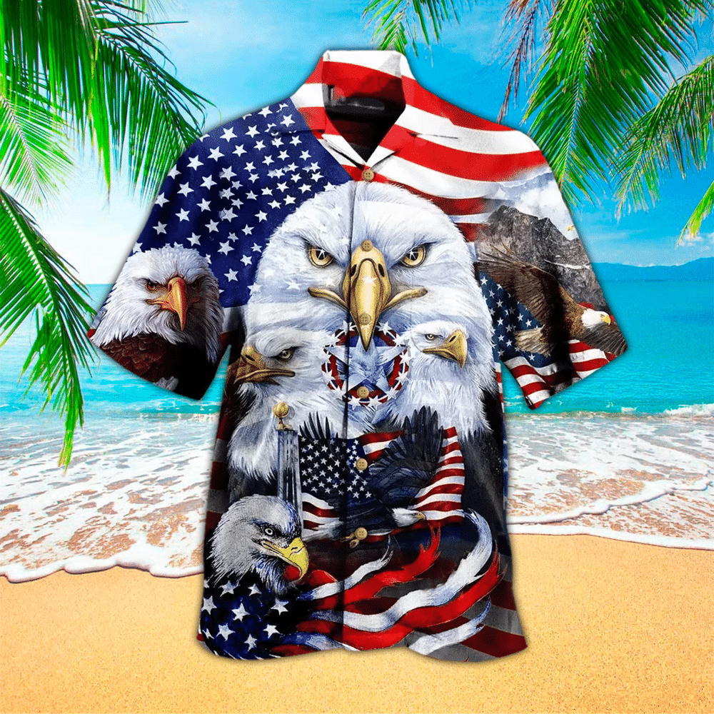 Eagle Hawaiian Shirt Perfect Eagle Clothing Shirt For Men and Women