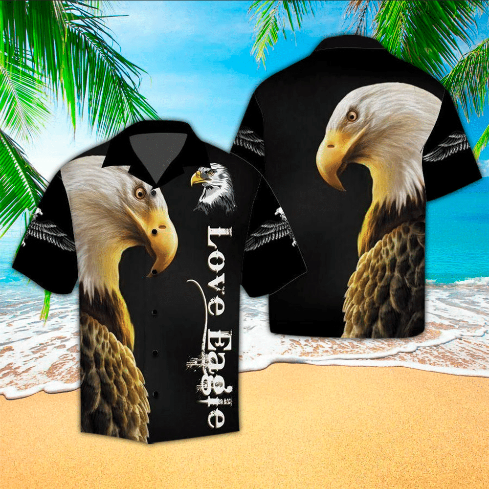 Eagle Hawaiian Shirt Perfect Eagle Clothing Shirt For Men and Women