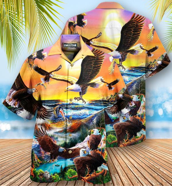 Eagle Spirit Of America Edition - Hawaiian Shirt - Hawaiian Shirt For Men