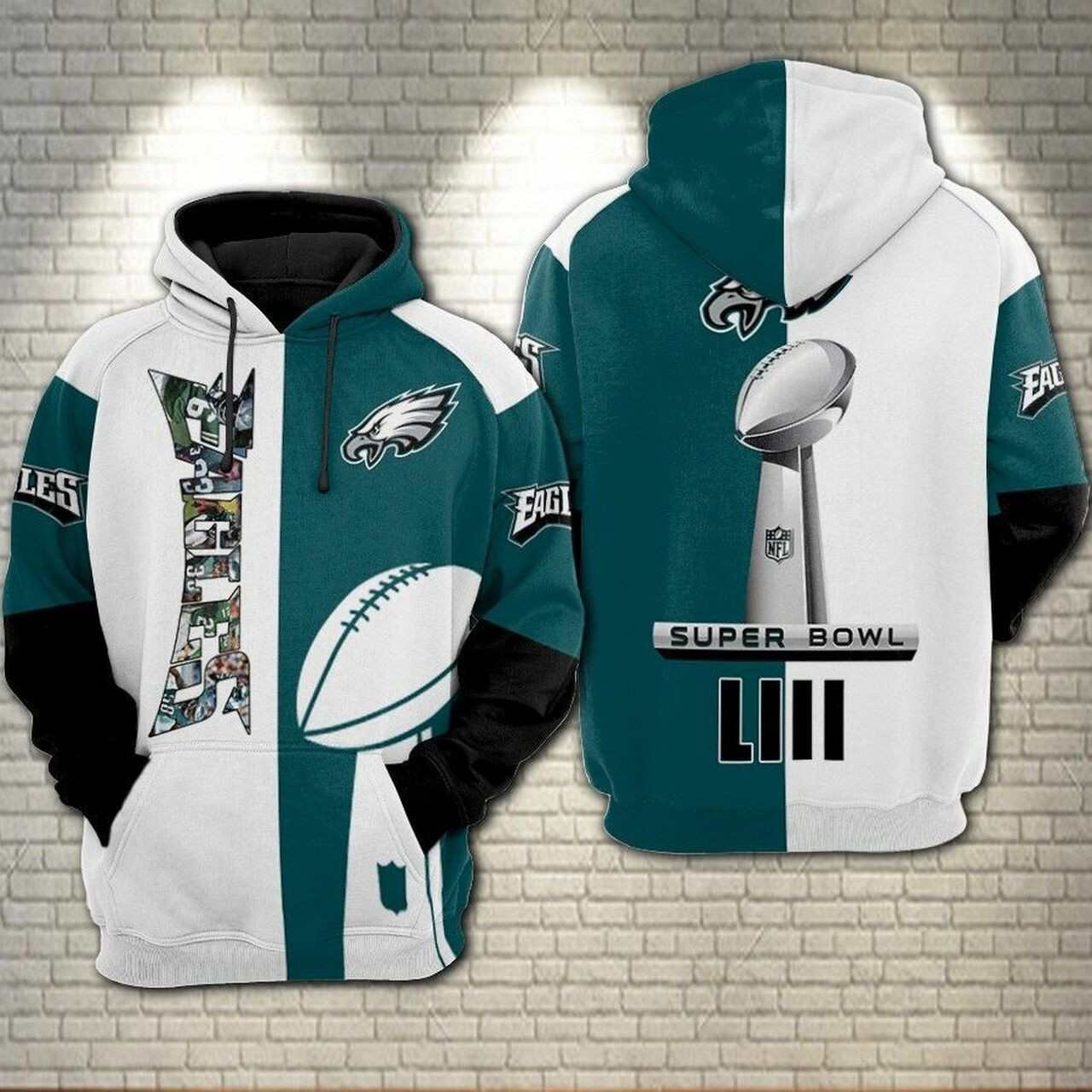 Eagles Philadelphia 3d Hoodie For Men For Women All Over Printed Hoodie