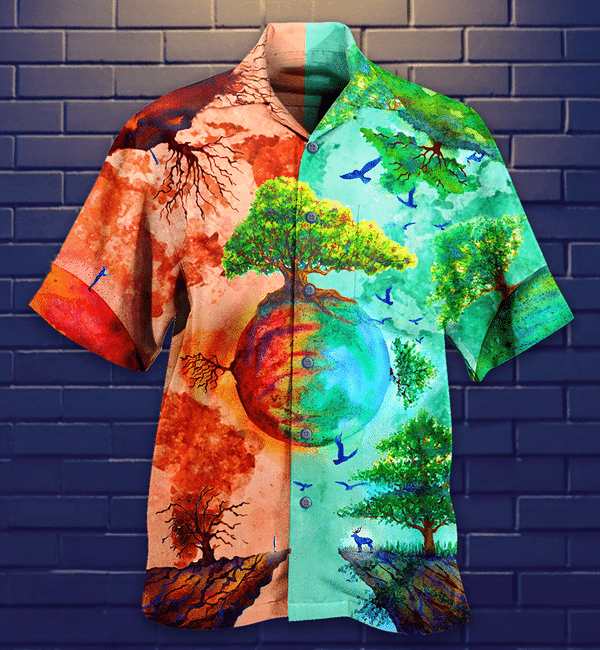 Earth Love Peace Life Forever Limited Edition - Hawaiian Shirt - Hawaiian Shirt For Men