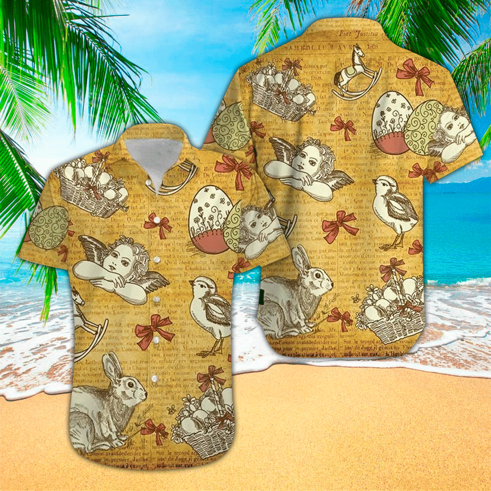 Easter Aloha Shirt Hawaiian Shirt For Easter Lovers Shirt For Men and Women