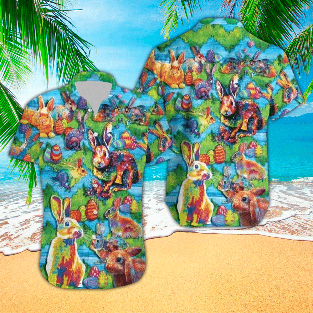 Easter Aloha Shirt Hawaiian Shirt For Easter Lovers Shirt For Men and Women