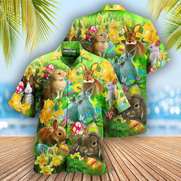 Easter Happy Bunnie Edition - Hawaiian Shirt - Hawaiian Shirt For Men
