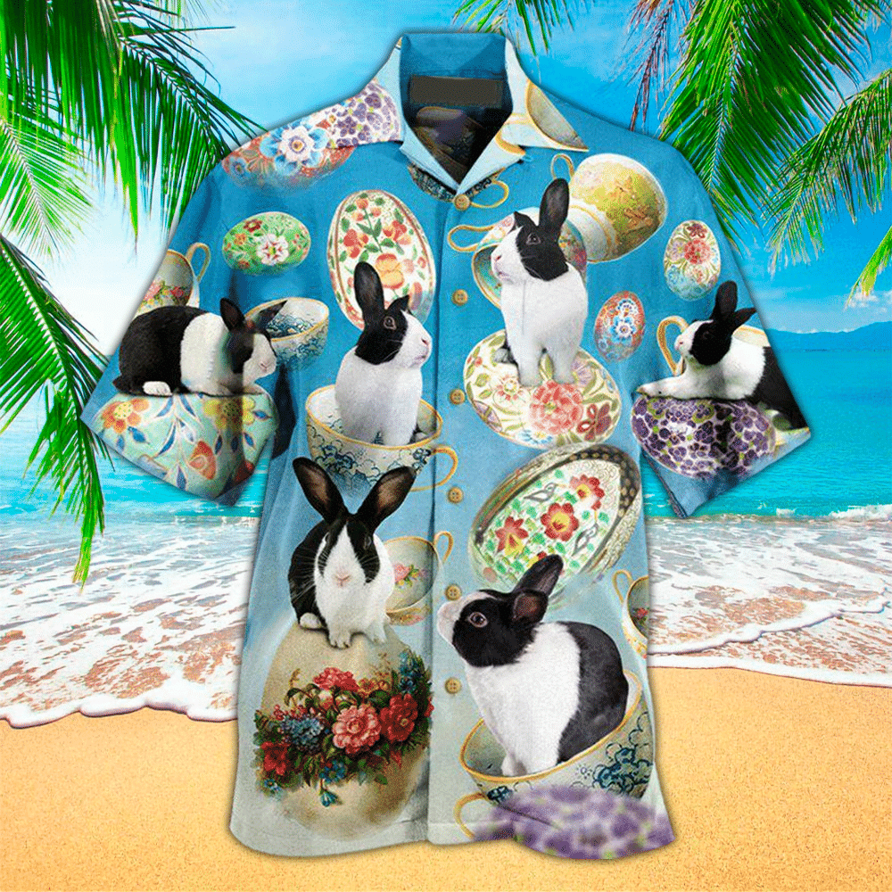 Easter Hawaiian Shirt Easter Button Up Shirt For Men and Women