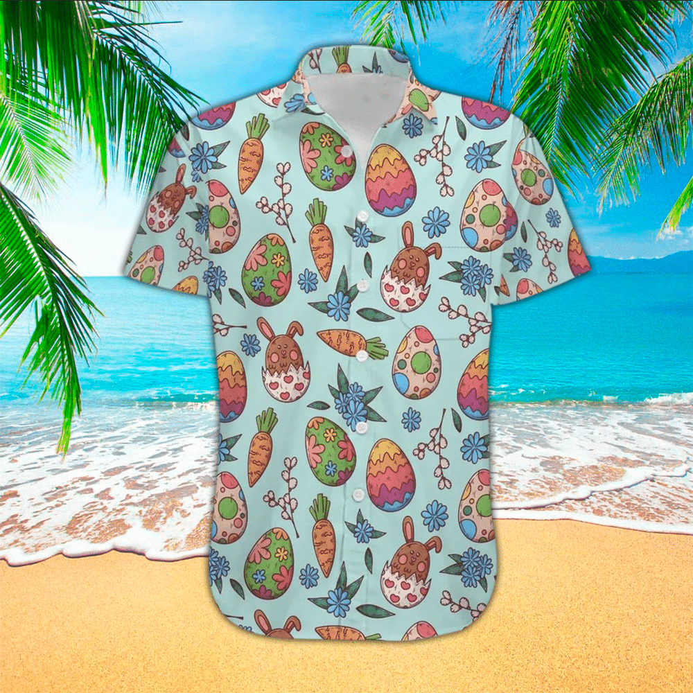 Easter Hawaiian Shirt Easter Lover Gifts Shirt For Men and Women