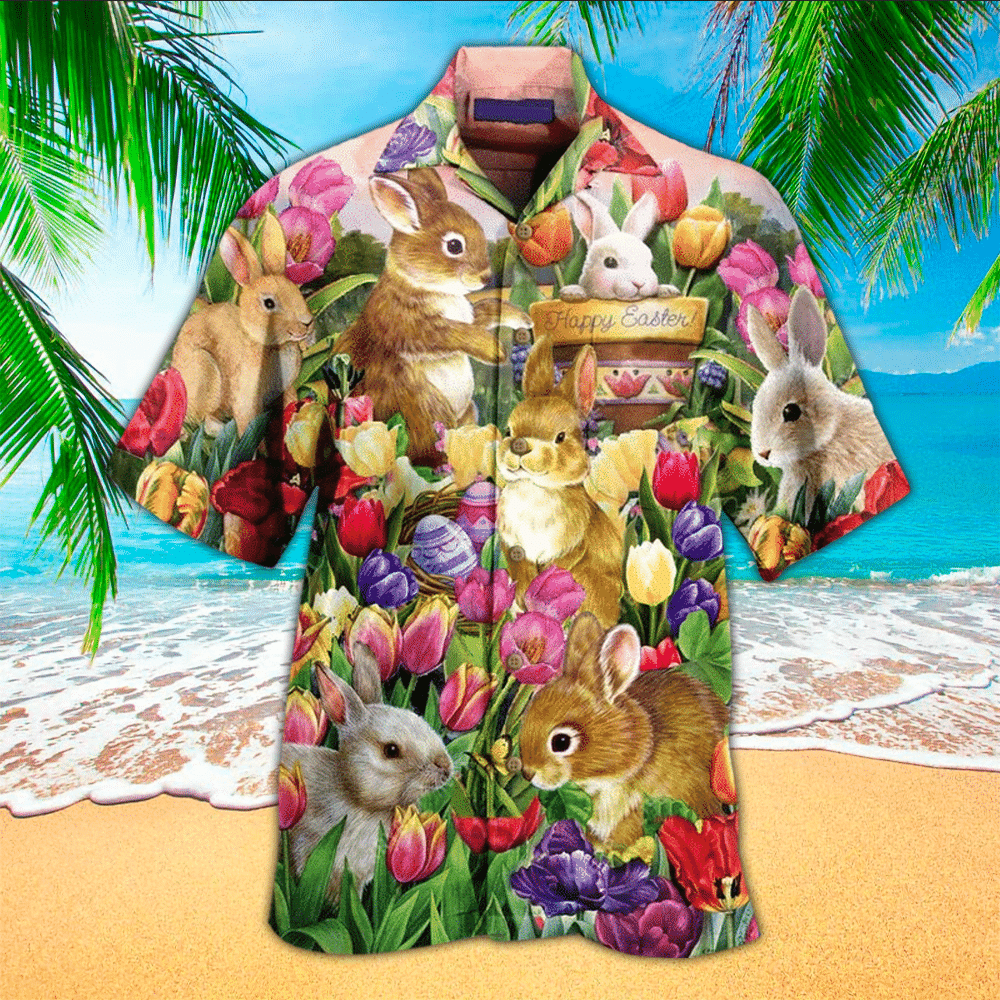 Easter Hawaiian Shirt Perfect Easter Clothing Shirt For Men and Women