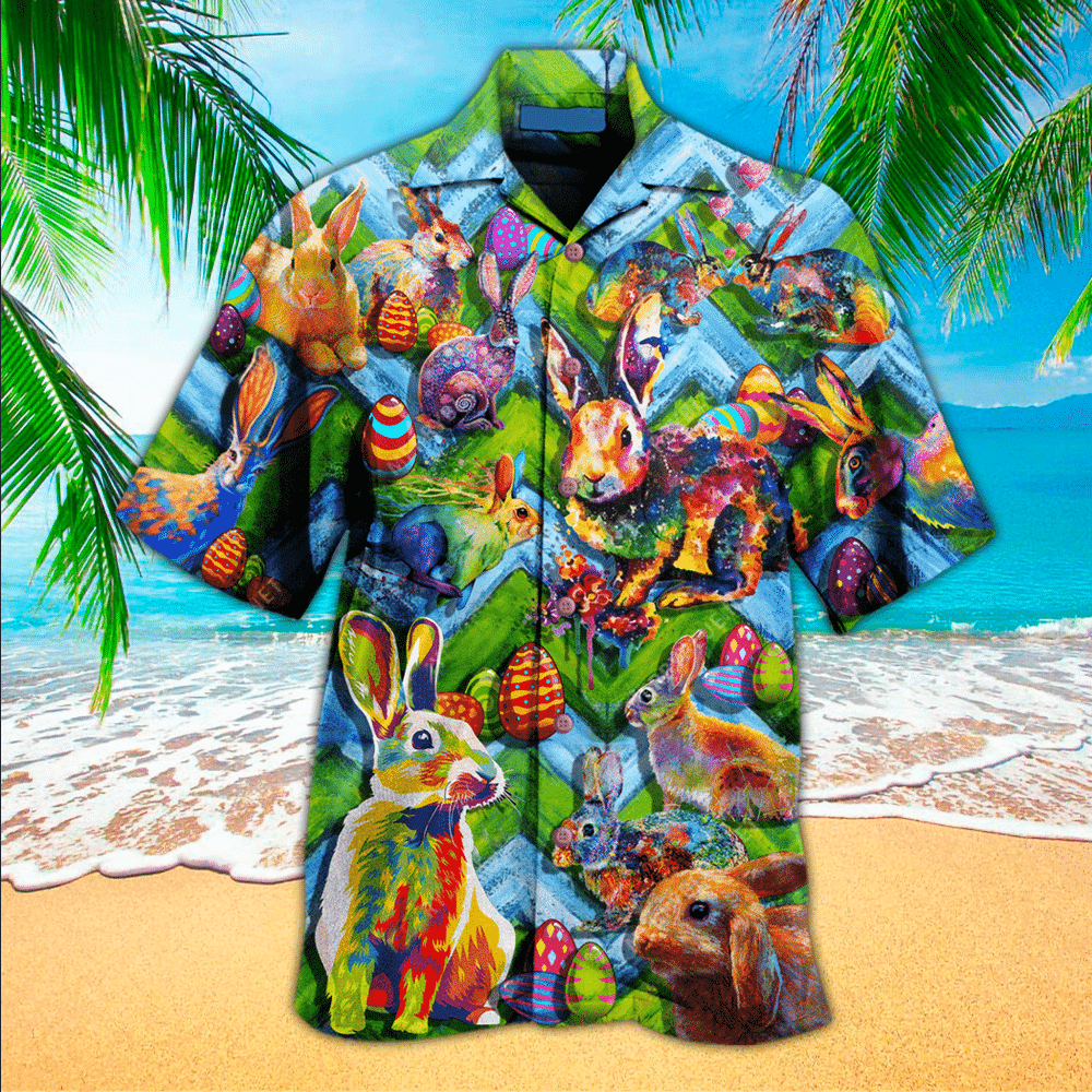 Easter Shirt Easter Hawaiian Shirt For Easter Lovers Shirt For Men and Women