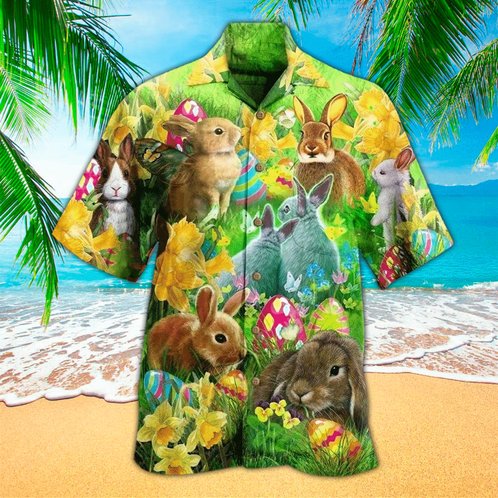 Easter Shirt Easter Hawaiian Shirt For Easter Lovers Shirt For Men and Women