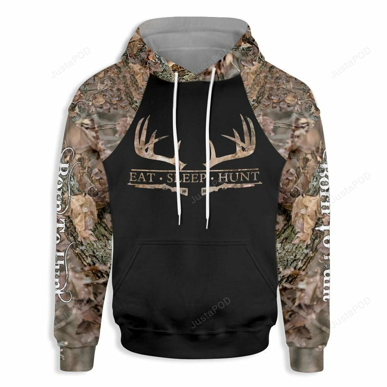 Eat Sleep Hunt 3d All Over Print Hoodie