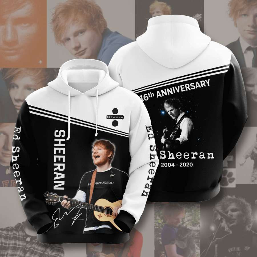 Ed Sheeran No627 Custom Hoodie 3D All Over Print