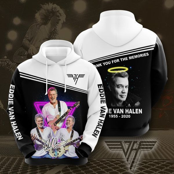 Eddie Van Halen No628 Custom Hoodie 3D All Over Print