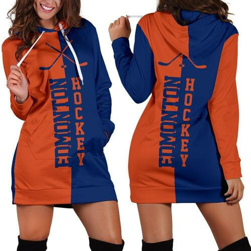 Edmonton Hoodie Dress Sweater Dress Sweatshirt Dress 3d All Over Print For Women Hoodie