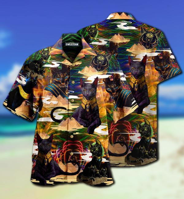 Egypt Awesome Egyptain Cat Limited Edition - Hawaiian Shirt - Hawaiian Shirt For Men, Hawaiian Shirt For Women, Aloha Shirt