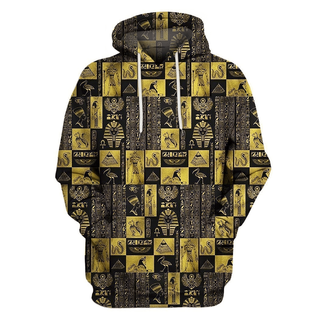 Egyptian God And Symbols 3D All Over Print | Hoodie | For Men & Women | Fu