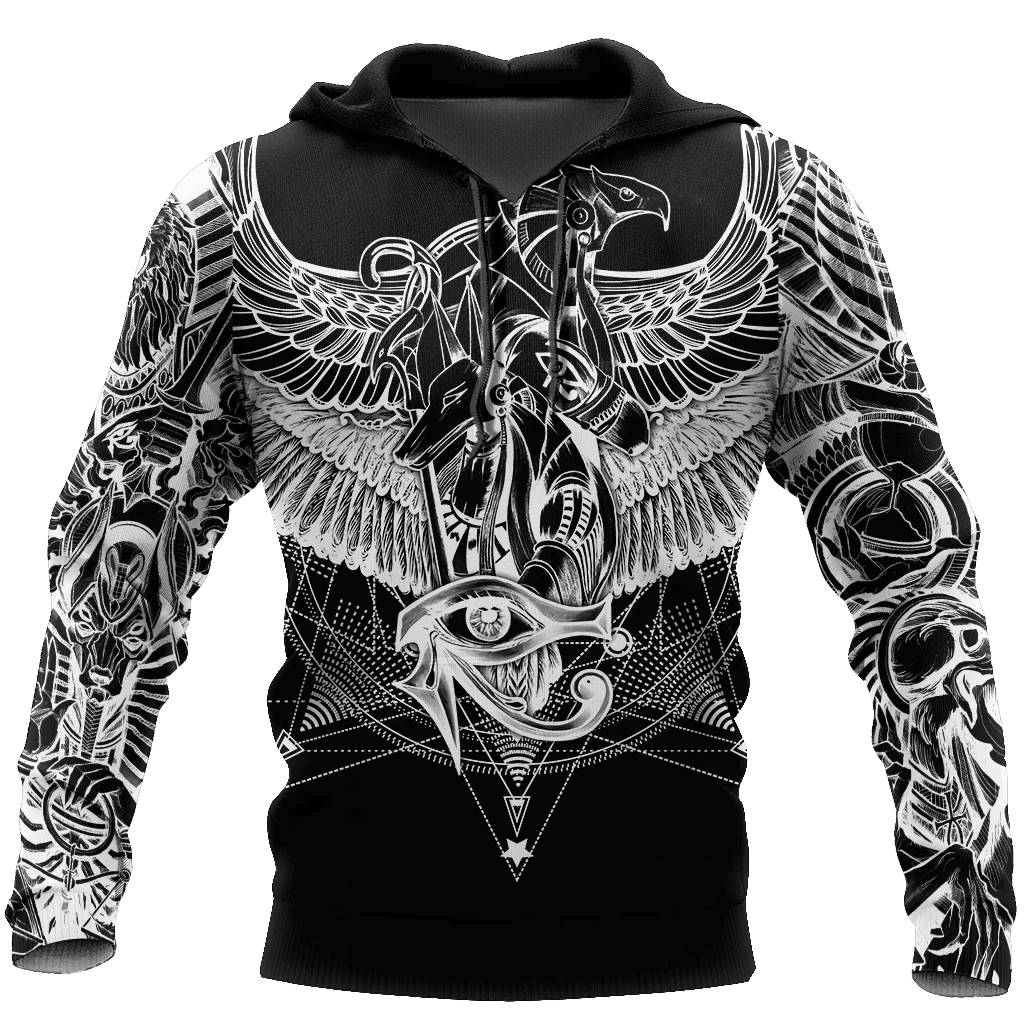 Egyptian Gods Ancient Tattoo 3D All Over Print | Hoodie | For Men & Women | Fu