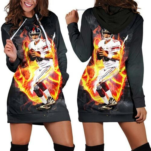 Eli Manning Hoodie Dress Sweater Dress Sweatshirt Dress 3d All Over Print For Women Hoodie