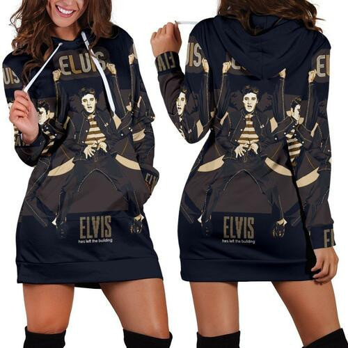 Elvis Presley Hoodie Dress Sweater Dress Sweatshirt Dress 3d All Over Print For Women Hoodie