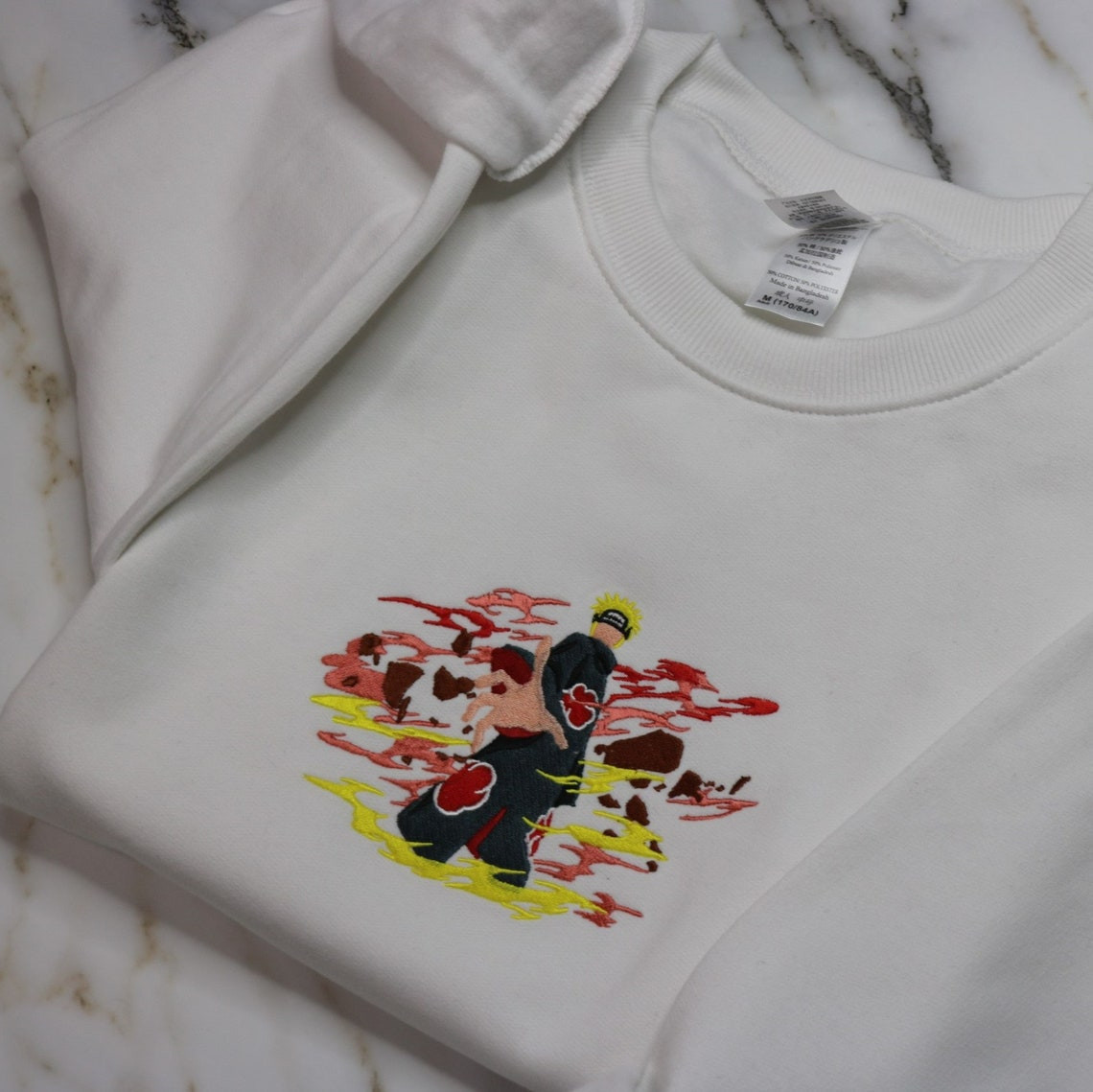 Embroidered Anime Shirt Anime Sweater Embroidered Shirt Anime Embroidery Anime Shirt Embroidery Clothing