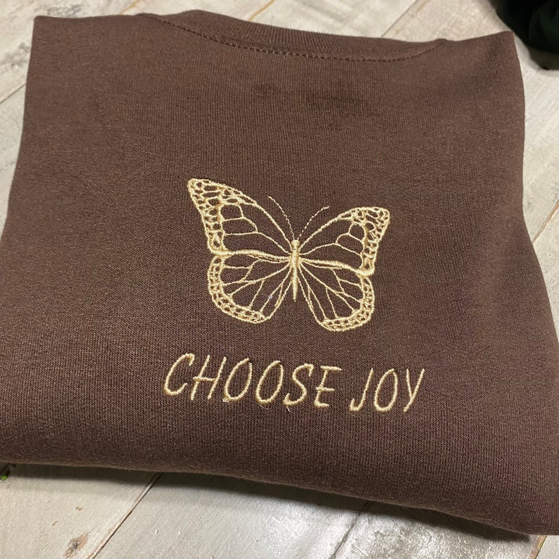 Embroidered Choose Joy