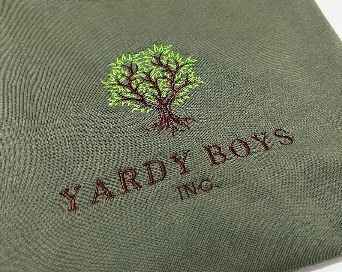 Embroidered Yardy Boys Garden Unisex Sweatshirt