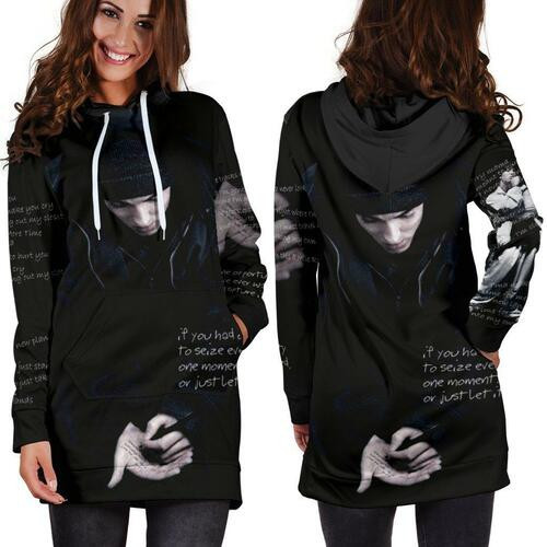 Eminem Hoodie Dress Sweater Dress Sweatshirt Dress 3d All Over Print For Women Hoodie