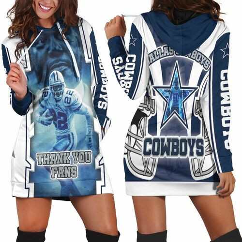 Emmitt Smith 22 Dallas Cowboys Nfc East Division Champions Super Bowl 2021 Hoodie Dress Sweater Dress Sweatshirt Dress