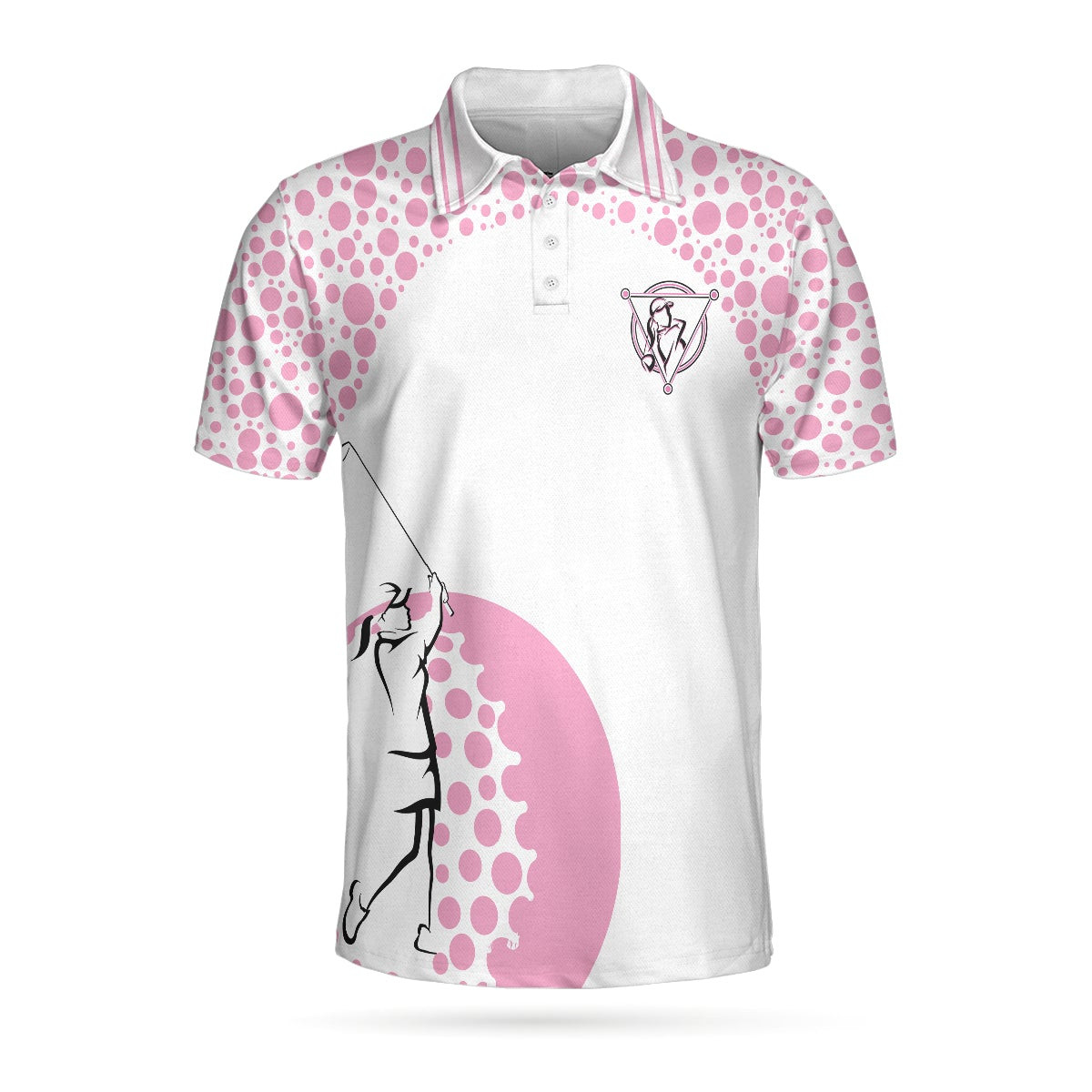 Empowered Women Empower Women Golf Pink Short Sleeve Polo Shirt Polo Shirts For Men And Women