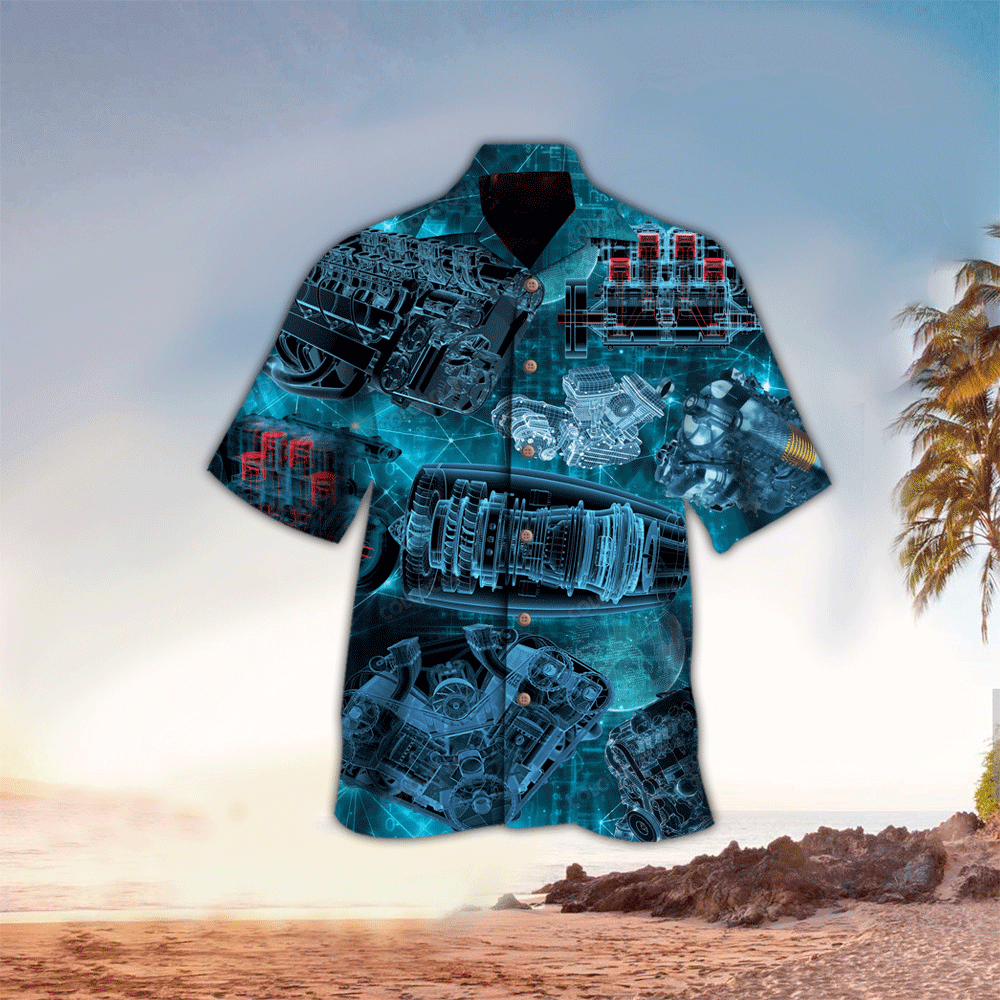 Engine Shirt Engine Hawaiian Shirt For Engine Shirt for Men and Women