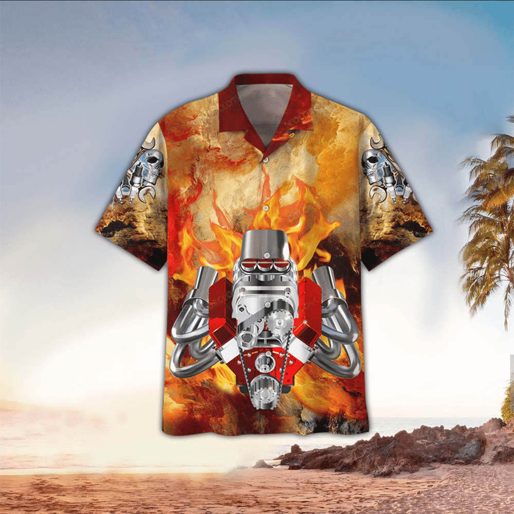 Engine Shirt Engine Hawaiian Shirt For Engine Shirt for Men and Women