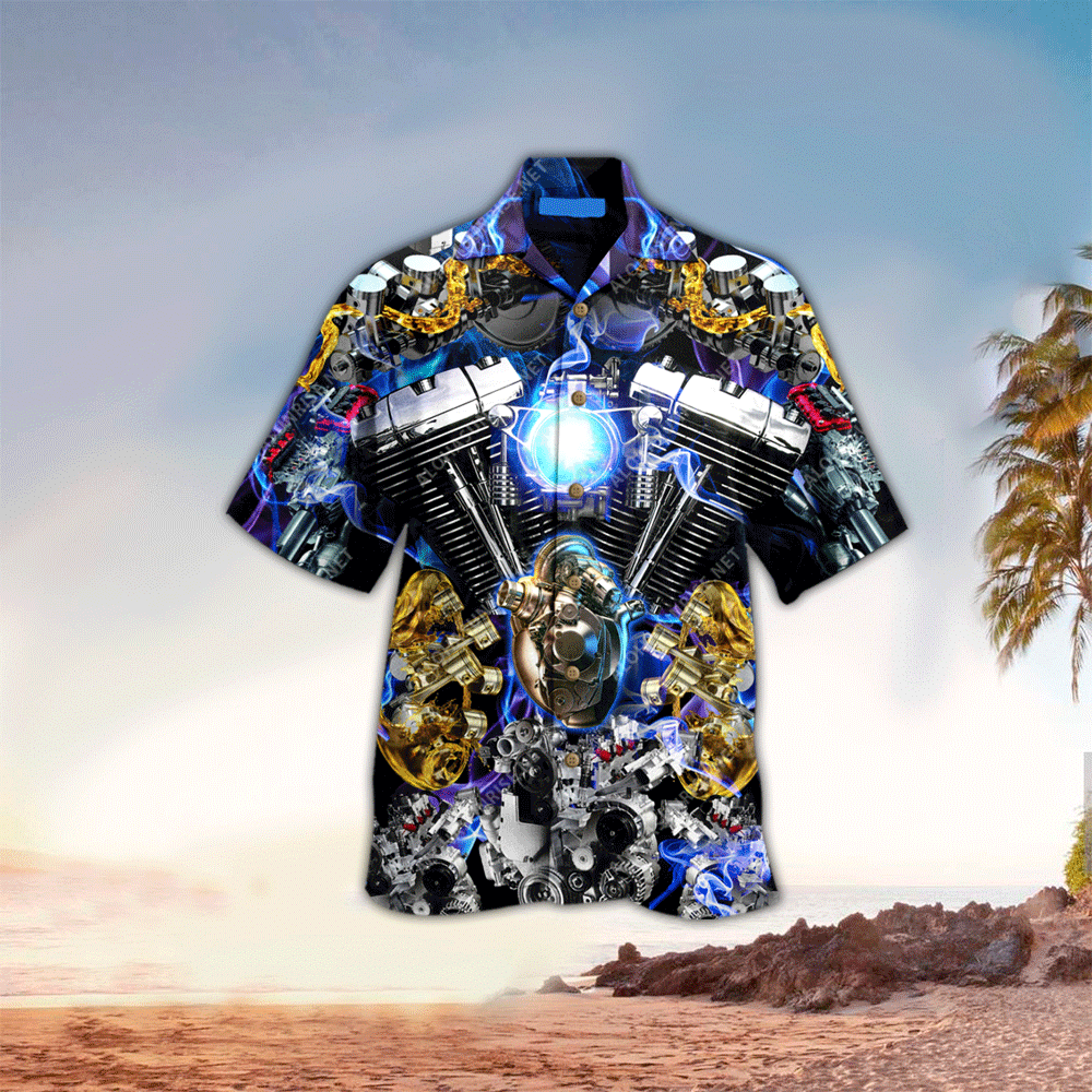 Engine Shirt Engine Hawaiian Shirt For Engine Shirt for Men and Women