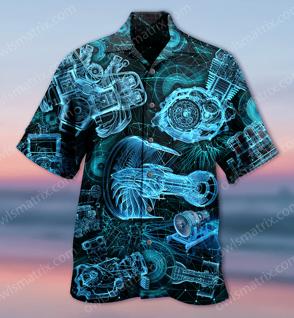 Engines Amazing Blueprint Limited - Hawaiian Shirt Hawaiian Shirt For Men