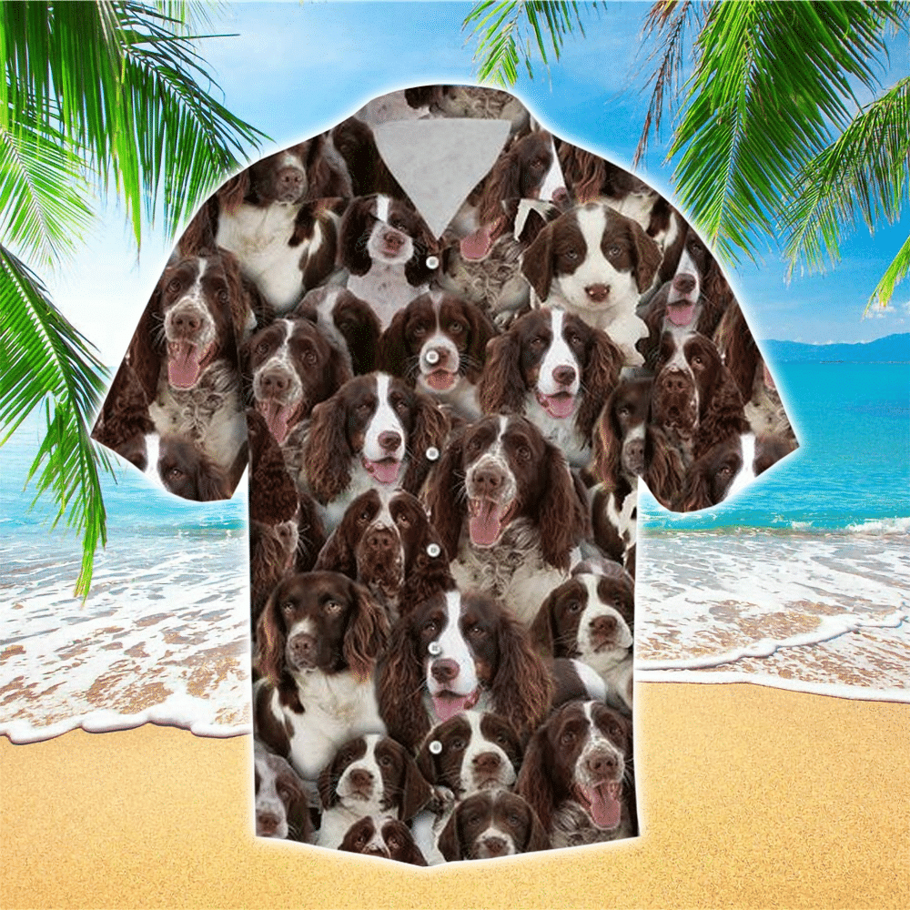 English Springer Spaniel Awesome Hawaiian Shirt for Men and Women