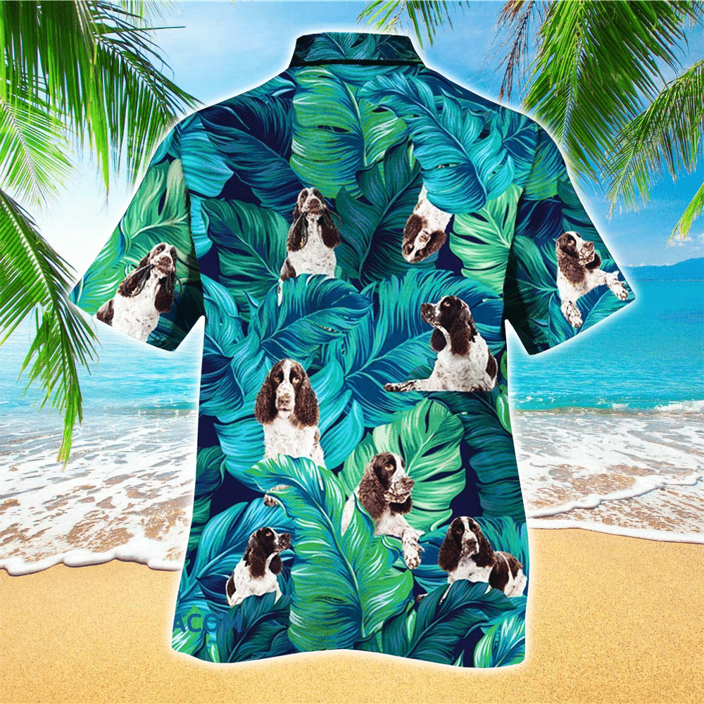 English Springer Spaniel Dog Lovers Gift Hawaiian Shirt for Men and Women