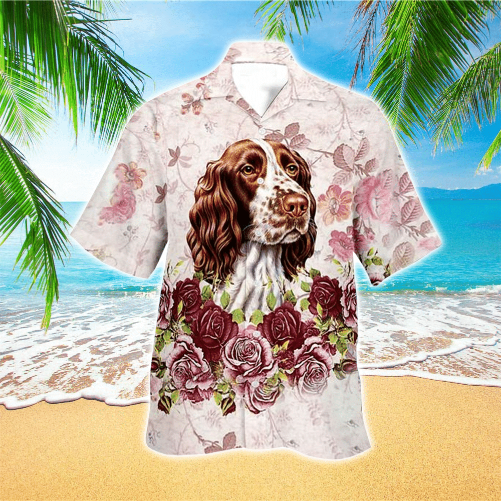 English Springer Spaniel Hawaiian Shirt for Men and Women