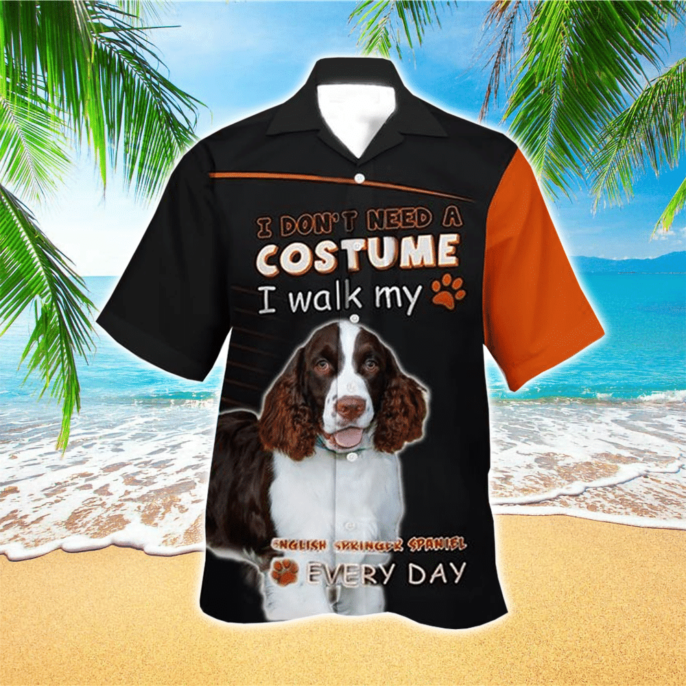 English Springer Spaniel Hawaiian Shirt for Men and Women