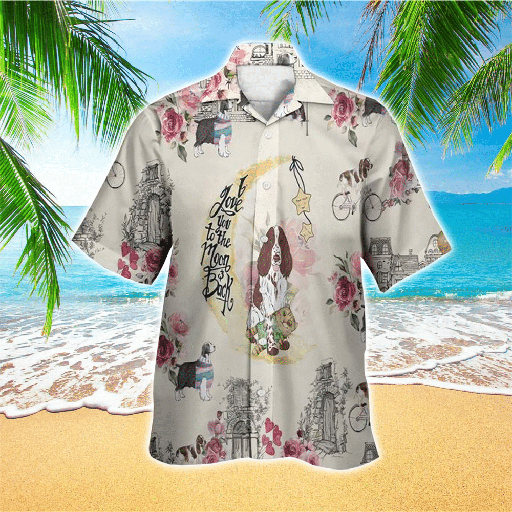 English Springer Spaniel Hawaiian Shirt for Men and Women