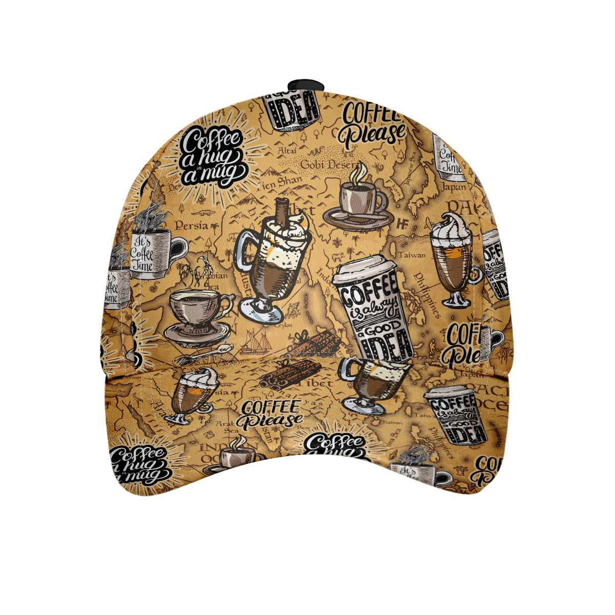 Enjoy Coffee Classic Cap Unisex Coffee Baseball Cap Gift For Coffee Lovers