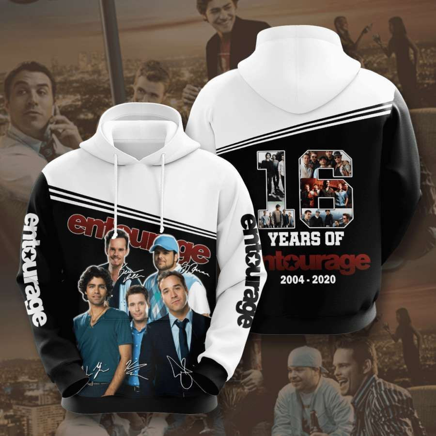 Entourage No634 Custom Hoodie 3D All Over Print