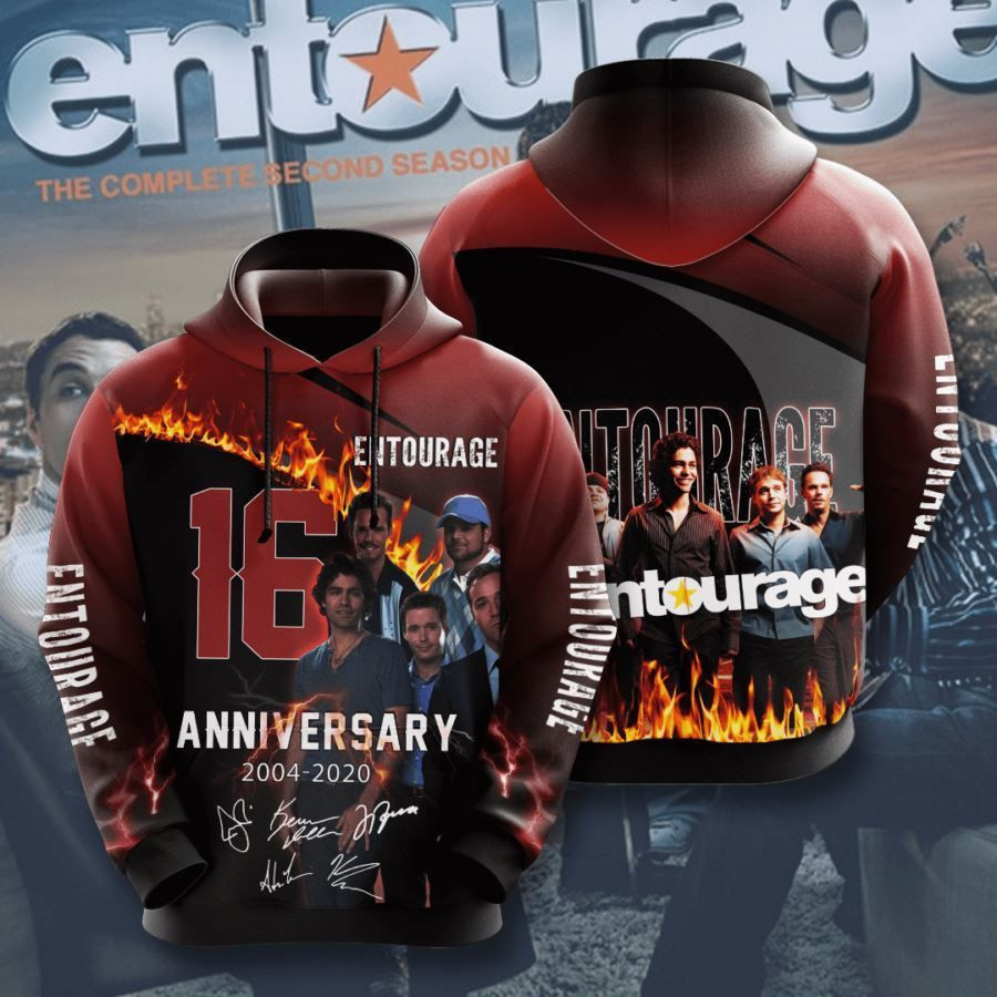 Entourage No635 Custom Hoodie 3D All Over Print